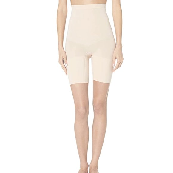 SPANX Higher Power Short Tummy Control High-Waisted Power Short 2745 Soft Nude M - Picture 11 of 11